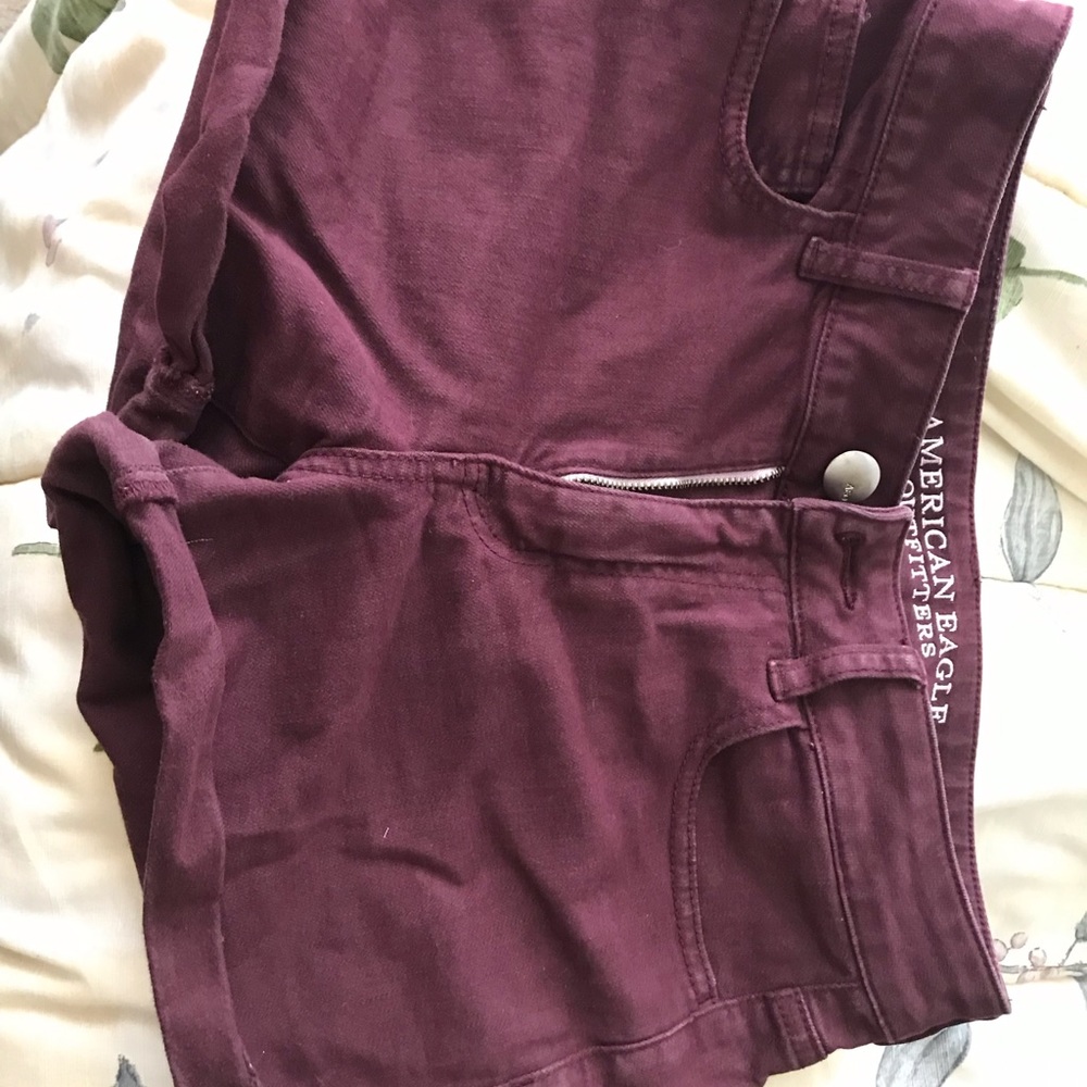 Hi Rise-Shortie Shorts